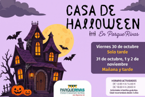 CASA DE HALLOWEEN EN PARQUERIVAS