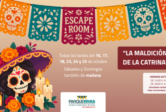 Escape Room “La maldición de la Catrina” en ParqueRivas Escape Room “La maldición de la Catrina” en ParqueRivas